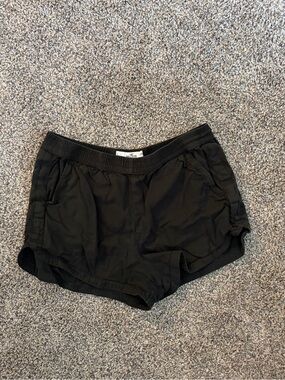 Hollister Black Women's Athletic Pull-On Shorts